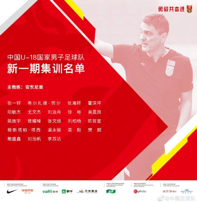 世界杯中国-U18国青公布集训名单 广州队成大户共9人入选